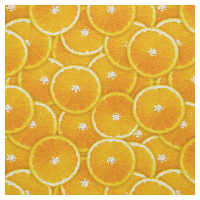 Orange slices fabric (Swatch)