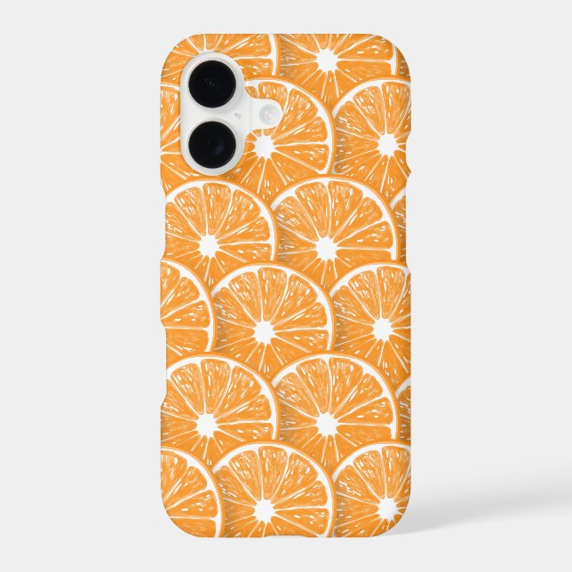 Orange slices iphone case (Back)