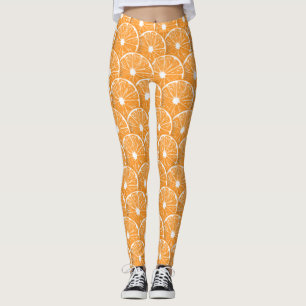 Orange slices leggings