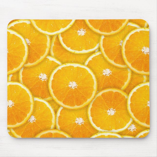 Orange slices mouse pad (Front)