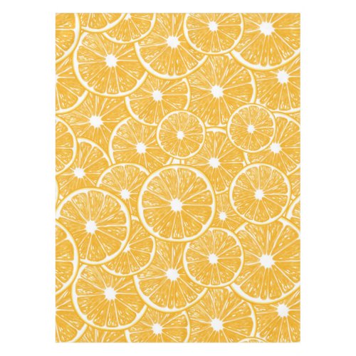 Orange slices pattern design tablecloth