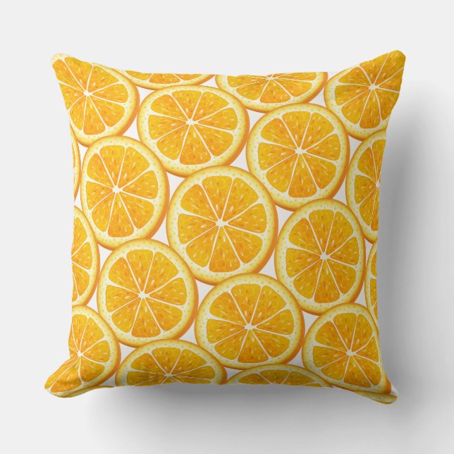Orange Slices Pillow (Front)