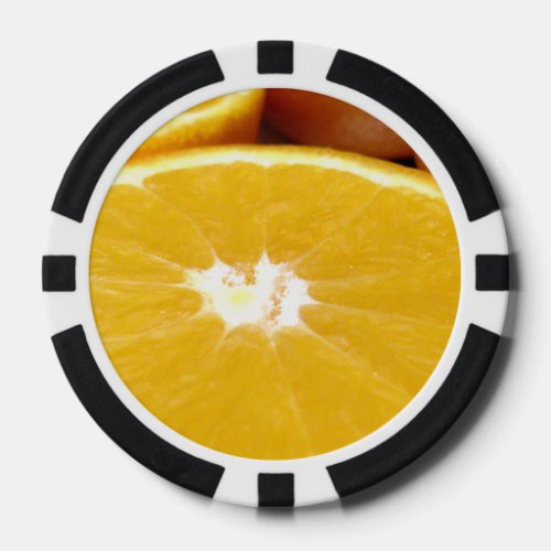 Orange Slices Poker Chips