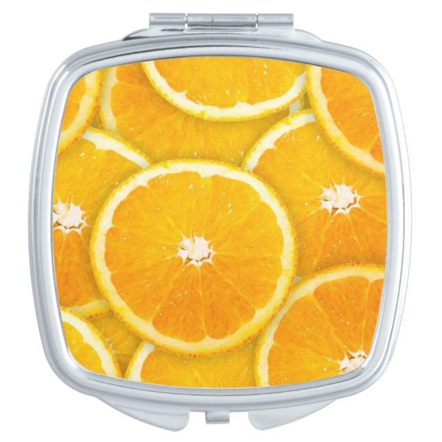 Orange slices vanity mirror (Front)