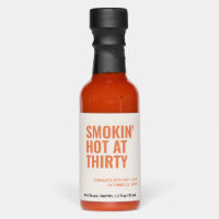 Orange Smokin Hot 30th Birthday Party Favor