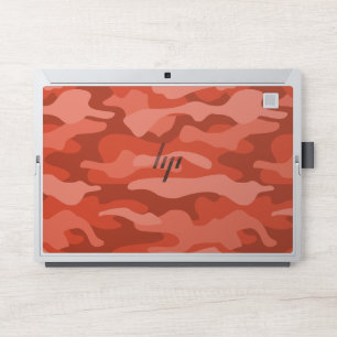 Orange Soda Monocolor Camo HP Laptop Skin