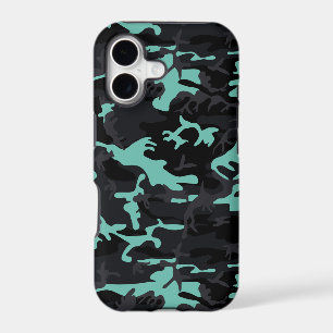 Orange Soda Monocolor Camo iPhone 17 Case