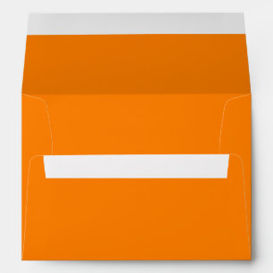 Orange Solid Color Envelope