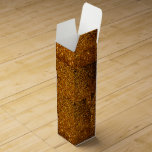 Orange Sparkles Wine Box<br><div class="desc">Orange sparkles for Halloween and other occasions.</div>