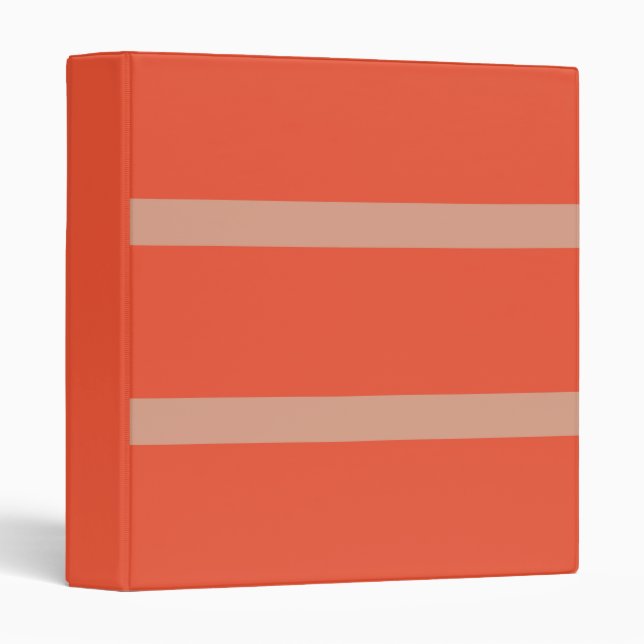 Orange Splash Avery Binder (Front/Spine)