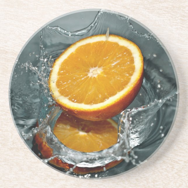 Orange Splash coasters (Front)