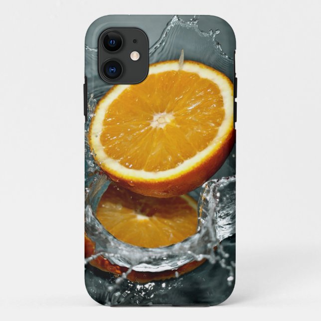 Orange Splash iPhone cases (Back)
