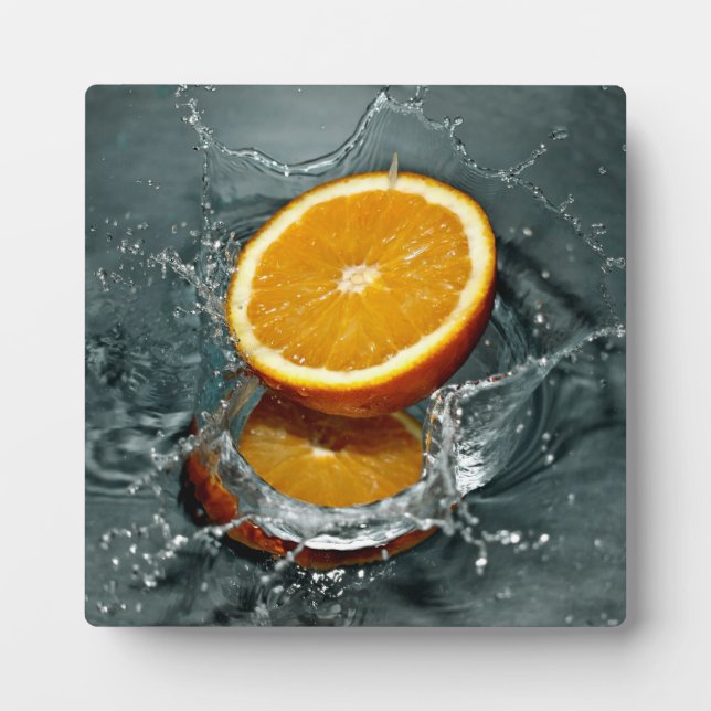 Orange Splash plaque (Front)