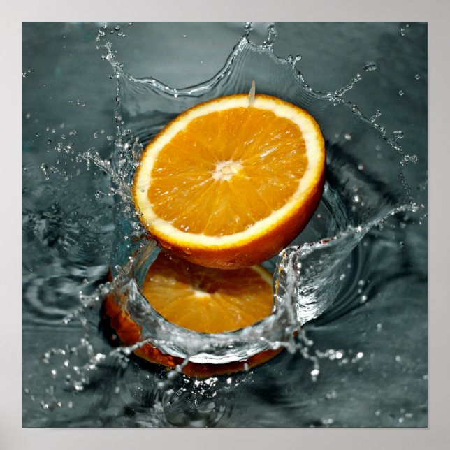 Orange Splash poster (Front)