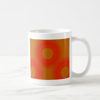 orange spot yellow spot turn into sun coffee mug