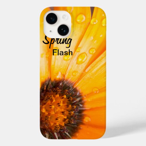 Orange Spring Flash African Daisy Close Up Photo Case_Mate iPhone 14 Case