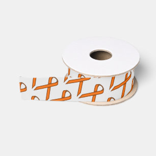 Orange Standard Ribbon by Kenneth Yoncich