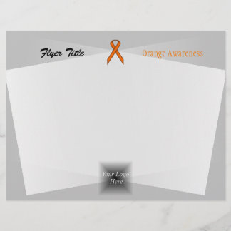 Orange Standard Ribbon by Kenneth Yoncich Flyer