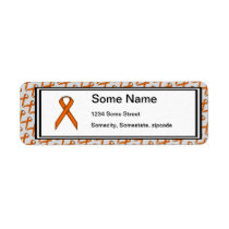 Orange Standard Ribbon by Kenneth Yoncich Label