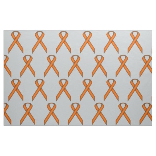 Orange Standard Ribbon Fabric