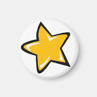 Orange Star Magnet
