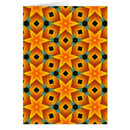 Orange Star Pattern II (Front)