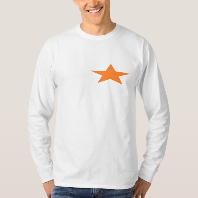 Orange star t-shirt (Front)