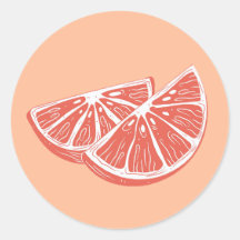 Orange Sticker