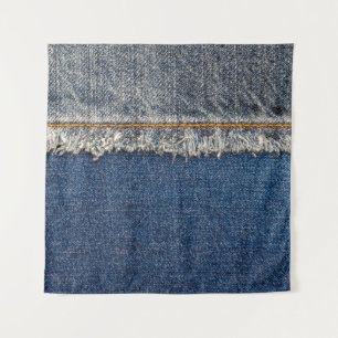 Orange Stitch, Double Denim Patch. Tapestry