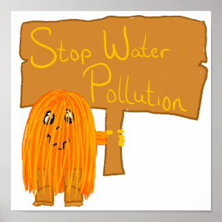 Water Pollution Posters | Zazzle