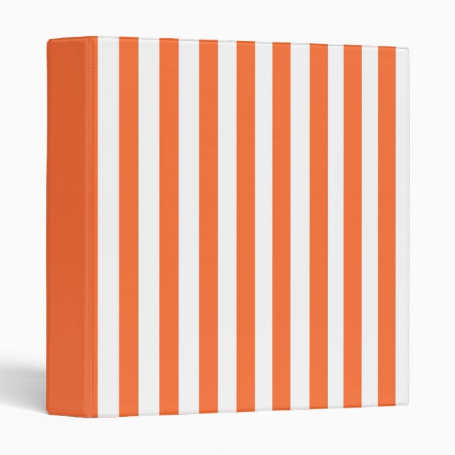 Orange Stripe Binder (Front/Spine)