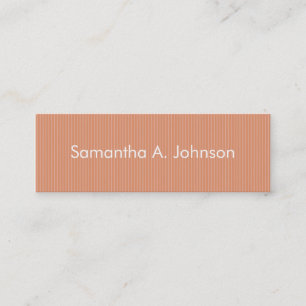 Orange Stripe Mommy Cards