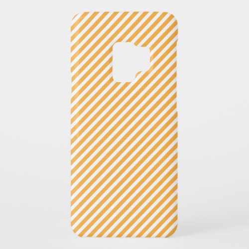 Orange Striped Pattern Samsung Galaxy S3 Case