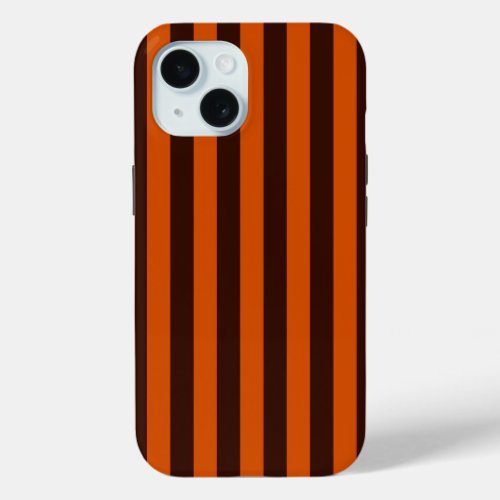 Orange Stripes Background Ready to iPhone 15 Case
