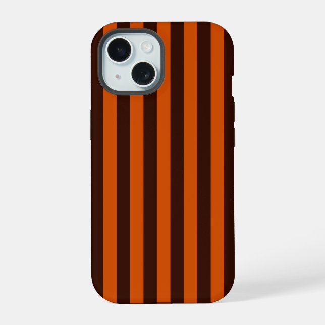 Orange Stripes Background Ready to Iphone Case (Back)
