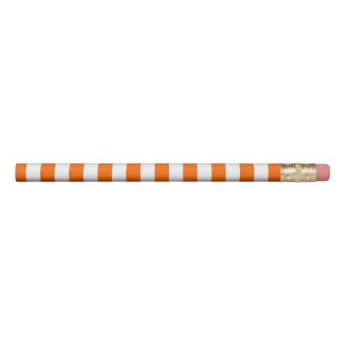 Orange Stripes Pencil