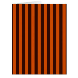 Orange Stripes Retro Style Customize This! Cards