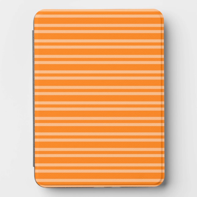 Orange Stripes Seamless Pattern Kindle Cover (Front)