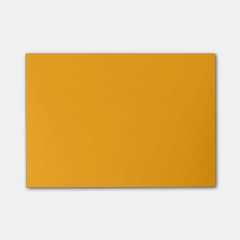 Orange Stylish Color Matching Post-it Notes by Kullaz at Zazzle