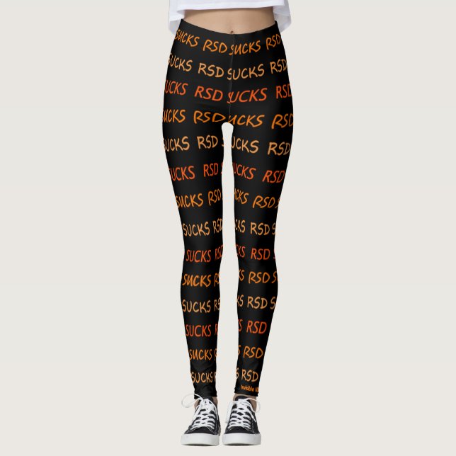 Orange/Sucks...RSD Leggings (Front)