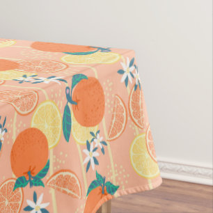 Orange Summer Orange Tablecloth