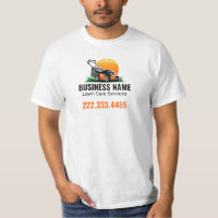 Orange Sun Mowing Lawn Care Service