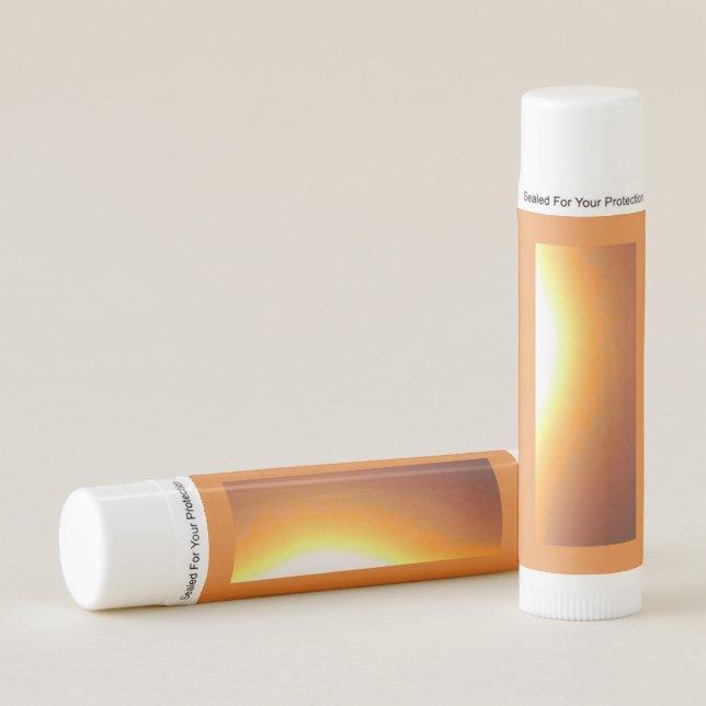 Orange Sunburst Watermelon Lip Balm (Front)