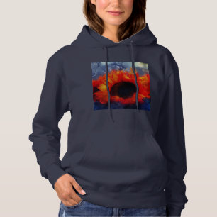 Orange Sunflower Hoodie Sweatshirt or T-shirt