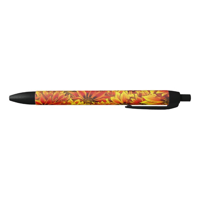 Orange Sunflowers Pen (Bottom)
