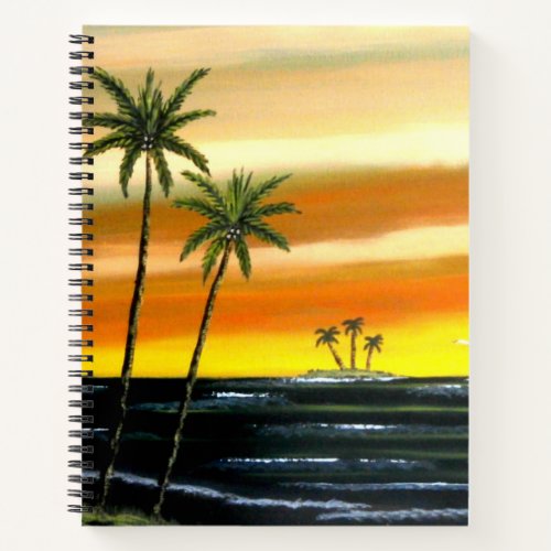Orange Sunrise Notebook
