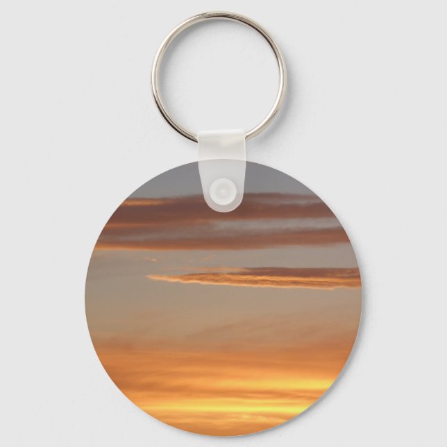 Orange Sunset Keychain (Front)