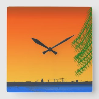 Orange Sunset Nature  