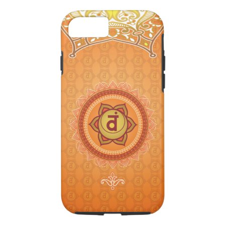 Orange Svadhisthana 2nd (sacral) Chakra Phone Case