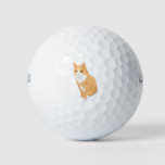 Orange Tabby Cat Golf Balls at Zazzle